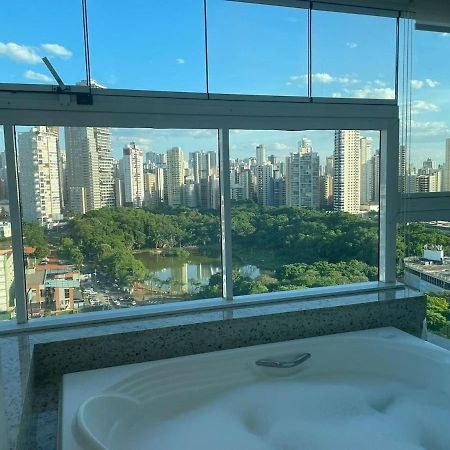 1 Qts.| 2 Hosp. | Jacuzzi Na Varanda | Linda Vista Goiania Bagian luar foto