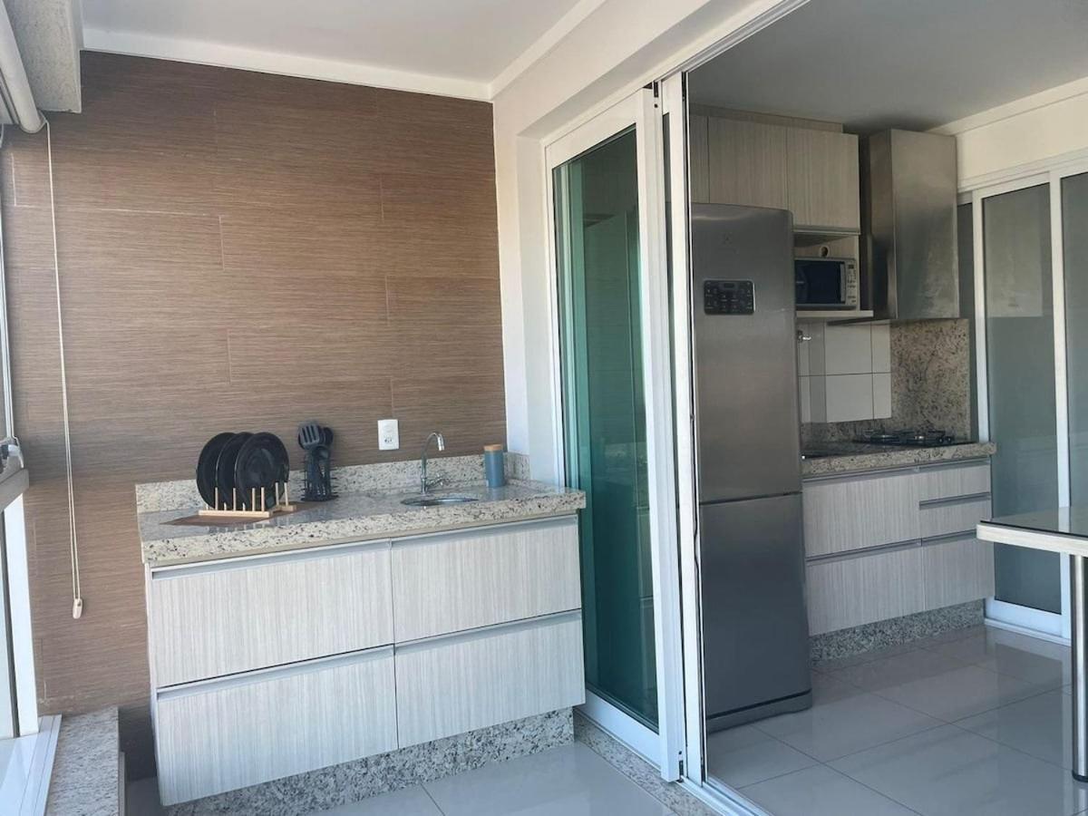 1 Qts.| 2 Hosp. | Jacuzzi Na Varanda | Linda Vista Goiania Bagian luar foto