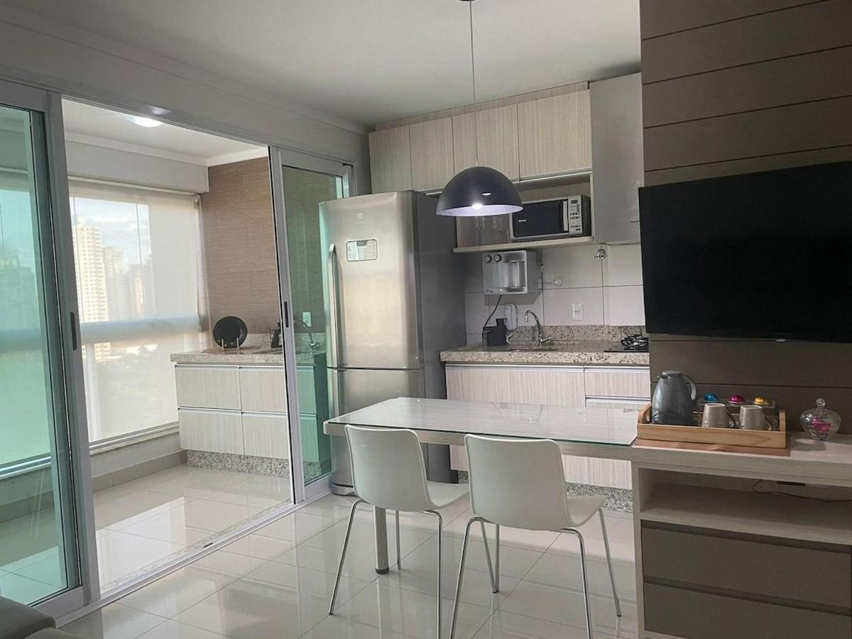 1 Qts.| 2 Hosp. | Jacuzzi Na Varanda | Linda Vista Goiania Bagian luar foto