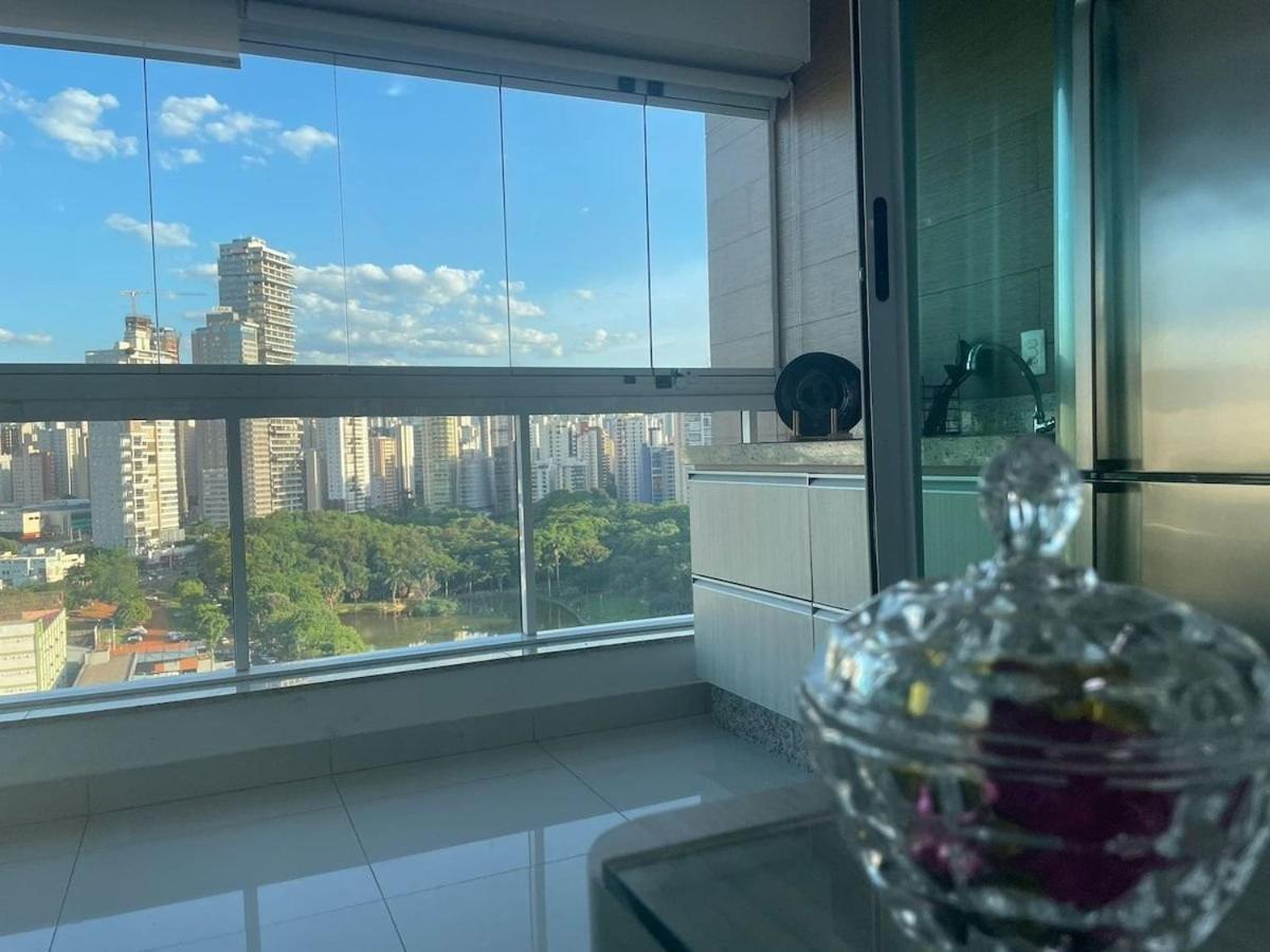 1 Qts.| 2 Hosp. | Jacuzzi Na Varanda | Linda Vista Goiania Bagian luar foto