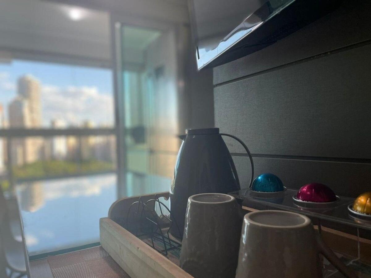 1 Qts.| 2 Hosp. | Jacuzzi Na Varanda | Linda Vista Goiania Bagian luar foto