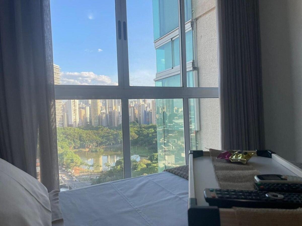 1 Qts.| 2 Hosp. | Jacuzzi Na Varanda | Linda Vista Goiania Bagian luar foto