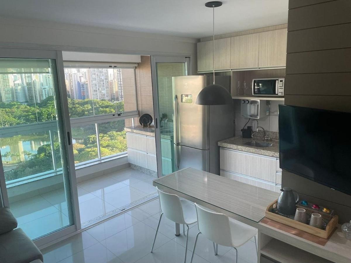 1 Qts.| 2 Hosp. | Jacuzzi Na Varanda | Linda Vista Goiania Bagian luar foto