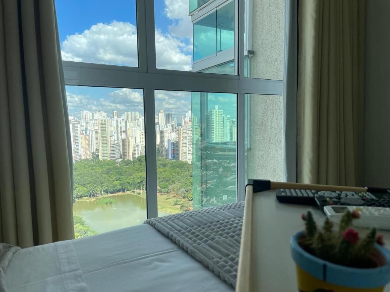 1 Qts.| 2 Hosp. | Jacuzzi Na Varanda | Linda Vista Goiania Bagian luar foto